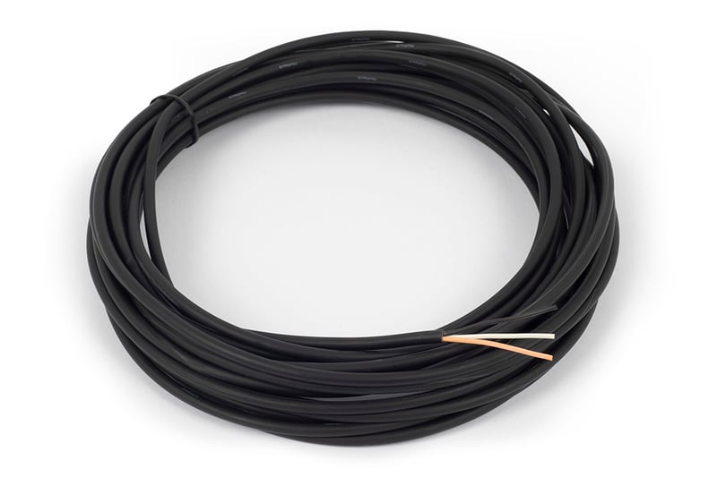Cable - Multicore - 3 x 22AWG (Orange/Black/White) - 10M (32') Length: 10M / 32ft HT-039203