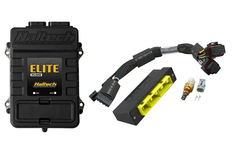 Elite 1500 + Mitsubishi Galant VR4 and Eclipse 1G Plug 'n' Play Adaptor Harness Kit HT-150942
