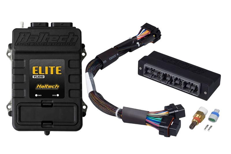 Elite 1500 + Mitsubishi Galant VR4 and Eclipse 1G Plug 'n' Play Adaptor Harness Kit HT-150942