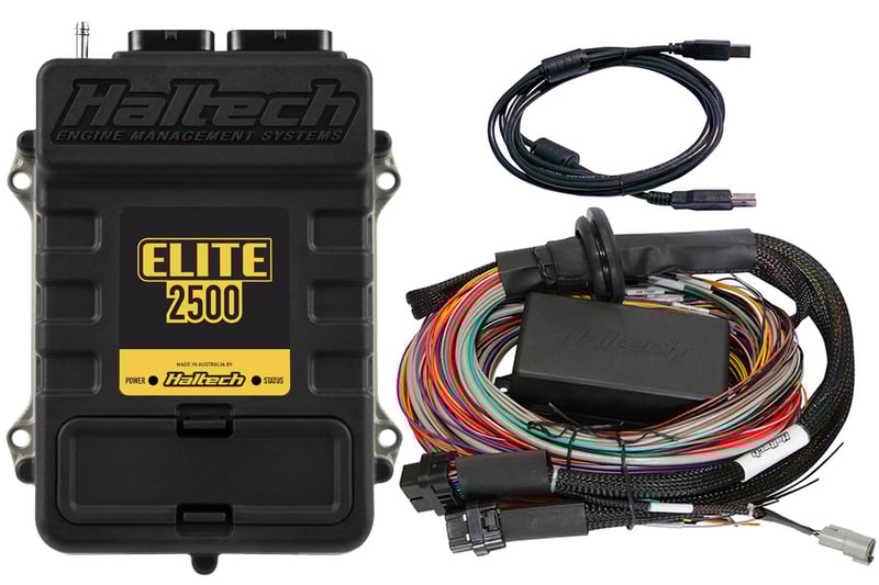 Elite 2500 + Premium Universal Wire-in Harness Kit Length: 5.0m (16') HT-151305