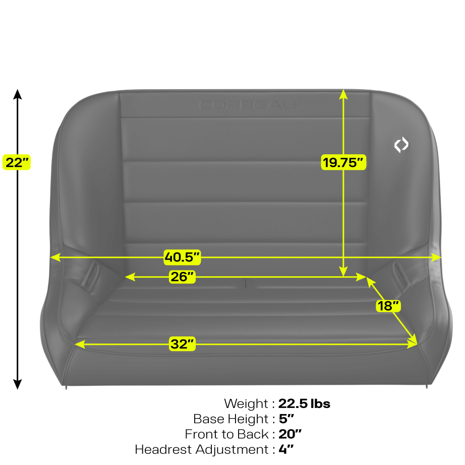 Baja Bench 40 Inch