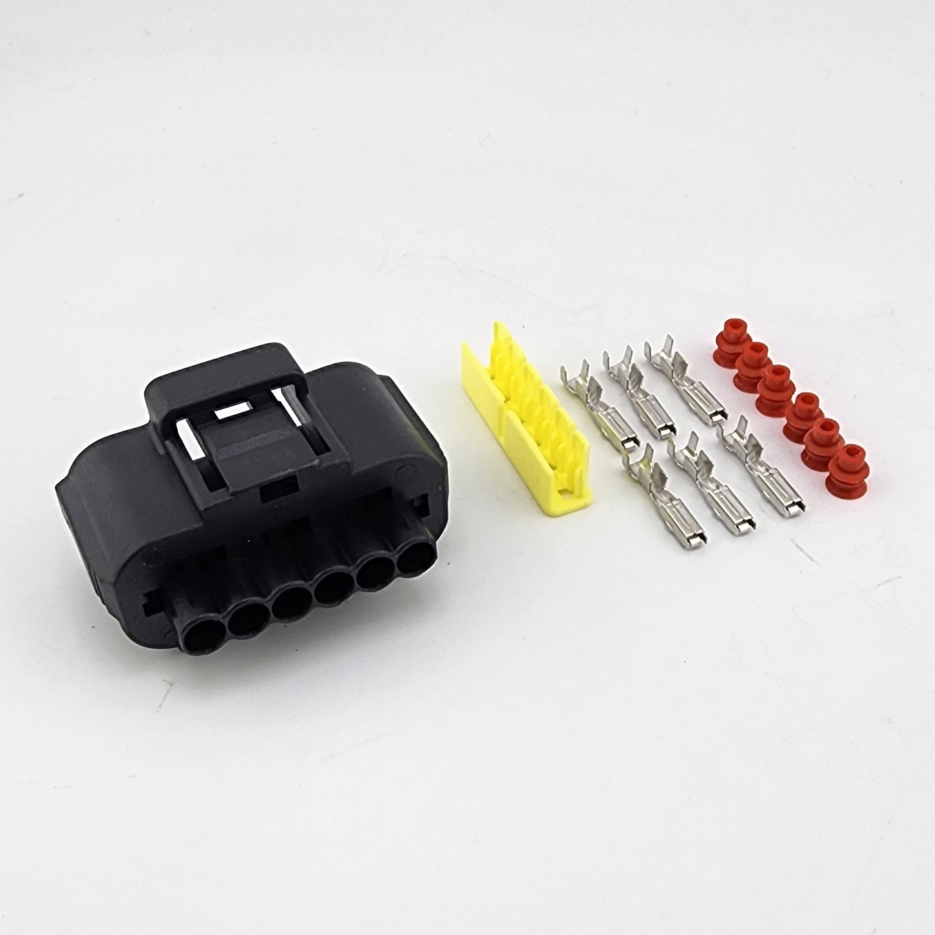 Mitsubishi Evo X 6 Pin DBW Pedal Connector Plug & Pins