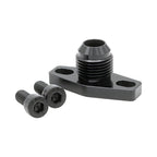 Oil Drain Flange -10AN Male Flare with O-Ring Style Seating Surface (1.500" - 1.750" Bolt Circle)