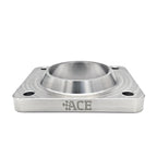 Transition Turbo Flange - Undivided T4 to Single 2.500" OD Tube - 304 Stainless