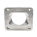 Transition Turbo Flange - Undivided T4 to Single 2.500" OD Tube - 304 Stainless