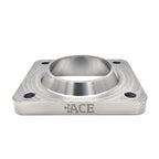 Transition Turbo Flange - Undivided T4 to Single 2.500" OD Tube - 304 Stainless
