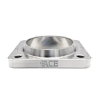 Transition Turbo Flange - Undivided T4 to Single 3.000" OD Tube - 304 Stainless