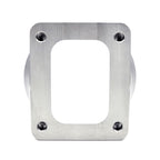 Transition Turbo Flange - Undivided T4 to Single 4.000" OD Tube - 304 Stainless