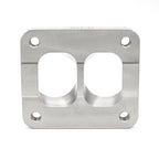 Transition Turbo Flange - Divided T4 to Dual 1-1/2" NPS (1.900" OD) - 304 Stainless