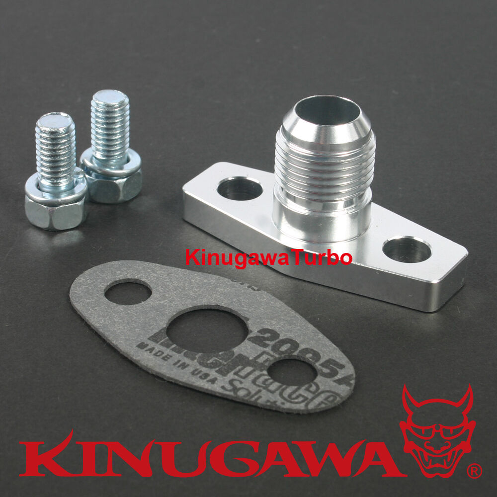 Billet Aluminum Turbo Oil Return Flange -10 AN Garrett Turbo GT25 GT28 GT30 GT35