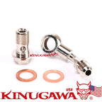 Banjo Bolt Kit M12x1.25 Turbo Coolant IHI RHF5, RHF5H / MHI TD04 TD04HL 45DEG