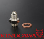 -4AN Turbo Oil Feed Adapter Fitting Garrett Garrett GT25 GT28 GT30 GT35 JB 1.5mm