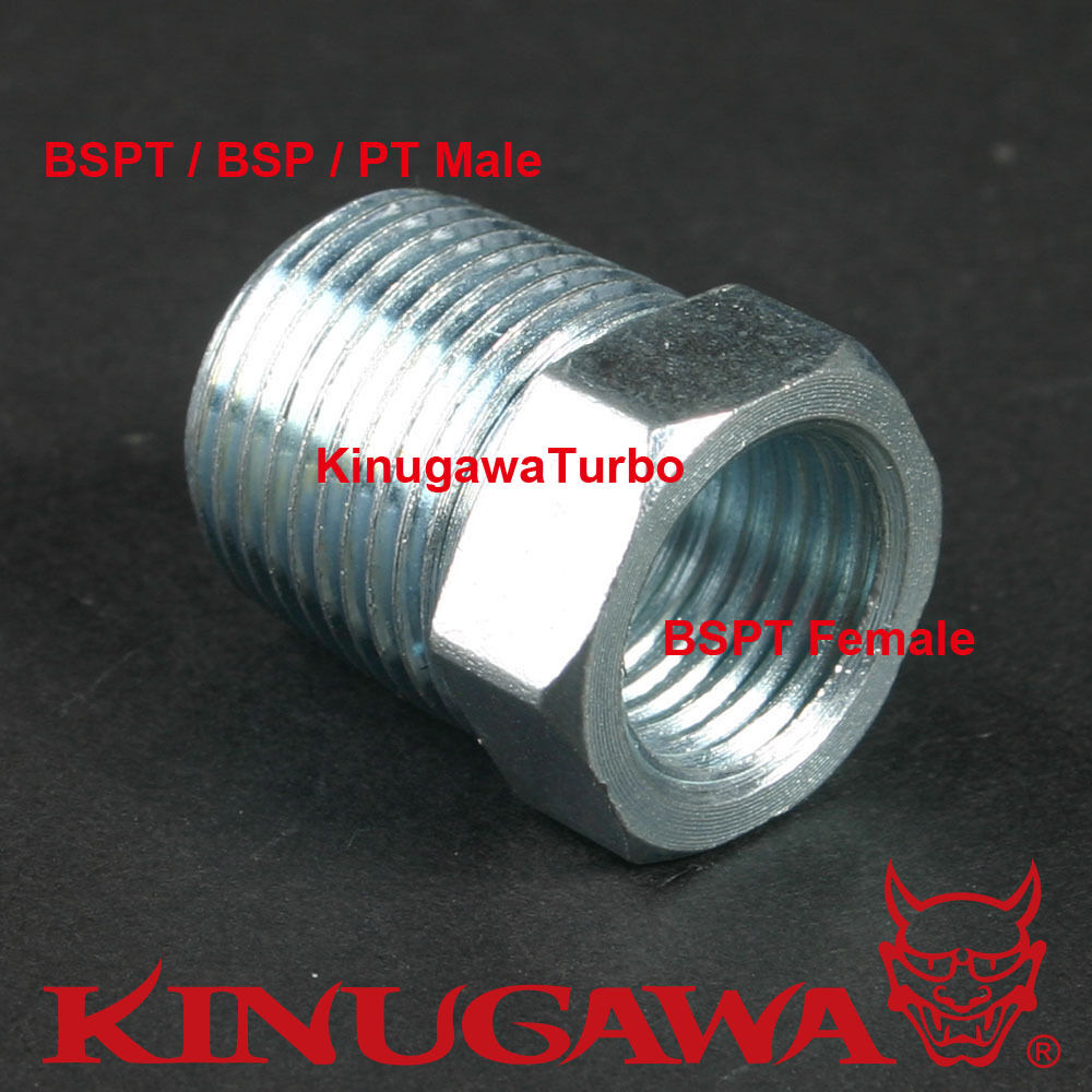 Forged Steel Adapter Fitting Connector BSPT 3/8 Male - BSPT 1/8 Female C7-2