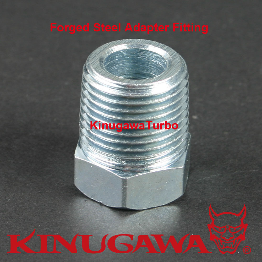 Forged Steel Adapter Fitting Connector BSPT 3/8 Male - BSPT 1/8 Female C7-2