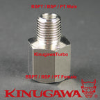 Forged Adapter Fitting Steel 3/8 BSP BSPT Male - 1/4 BSPT Female C22-2
