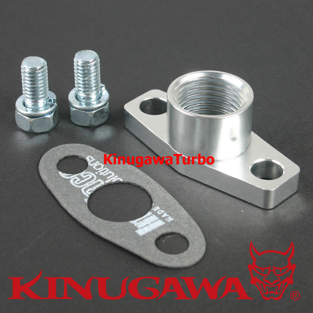 Billet Alumimum Turbo Oil Return Flange 1/2BSPT Garrett GT25 GT28 GT30 GT35 Roll