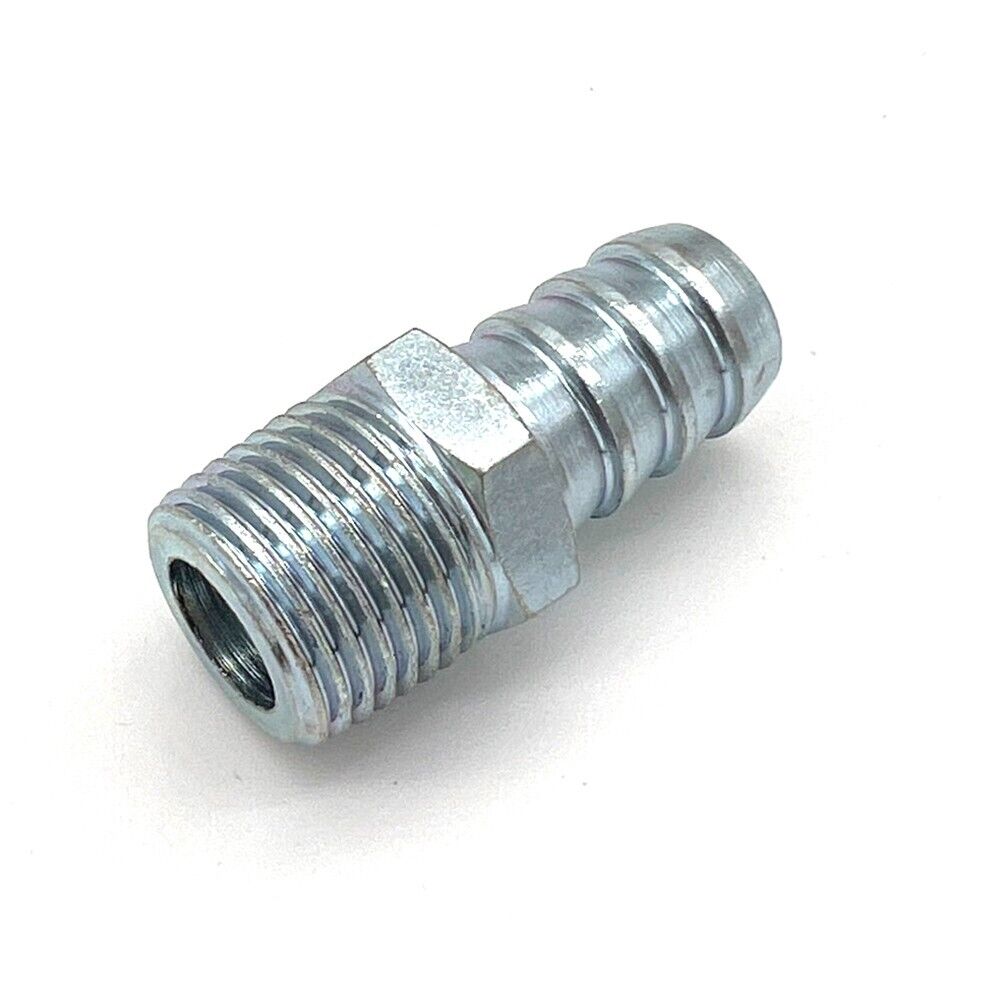 Forged Barb Hose Adapter Fitting 1/2 BSPT - 16.9mm Barb (Fit 5/8" Hose) C5-2