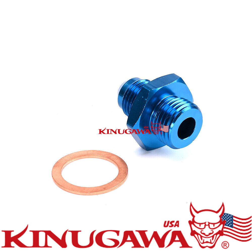 Fuel Pump Fitting Adapter BOSCH -6AN AN6 male to M16x1.5 Aluminum 6061