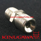 Adapter Fitting M12x1.0 mm to -4 AN Steel / Fuel Coolant / CA180DET Engine side