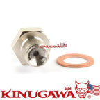 4an to M10x1.0mm Adater Fitting For Garret GT1544 GT2052 GT2252 2.0mm hole
