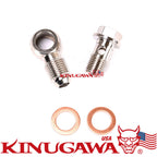 Banjo Bolt Kit 6AN to M12x1.25 Turbo Coolant IHI RHF5, RHF5H / MHI TD04 TD04HL