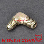 Adapter 90 degree Fitting 1/4 NPT to 4AN