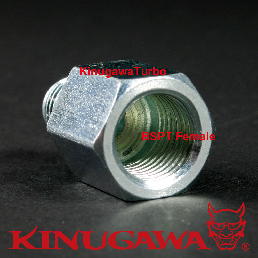 Forged Steel Adapter Fitting Connector 6AN Male - 3/8 BSPT BSP Female C6-1