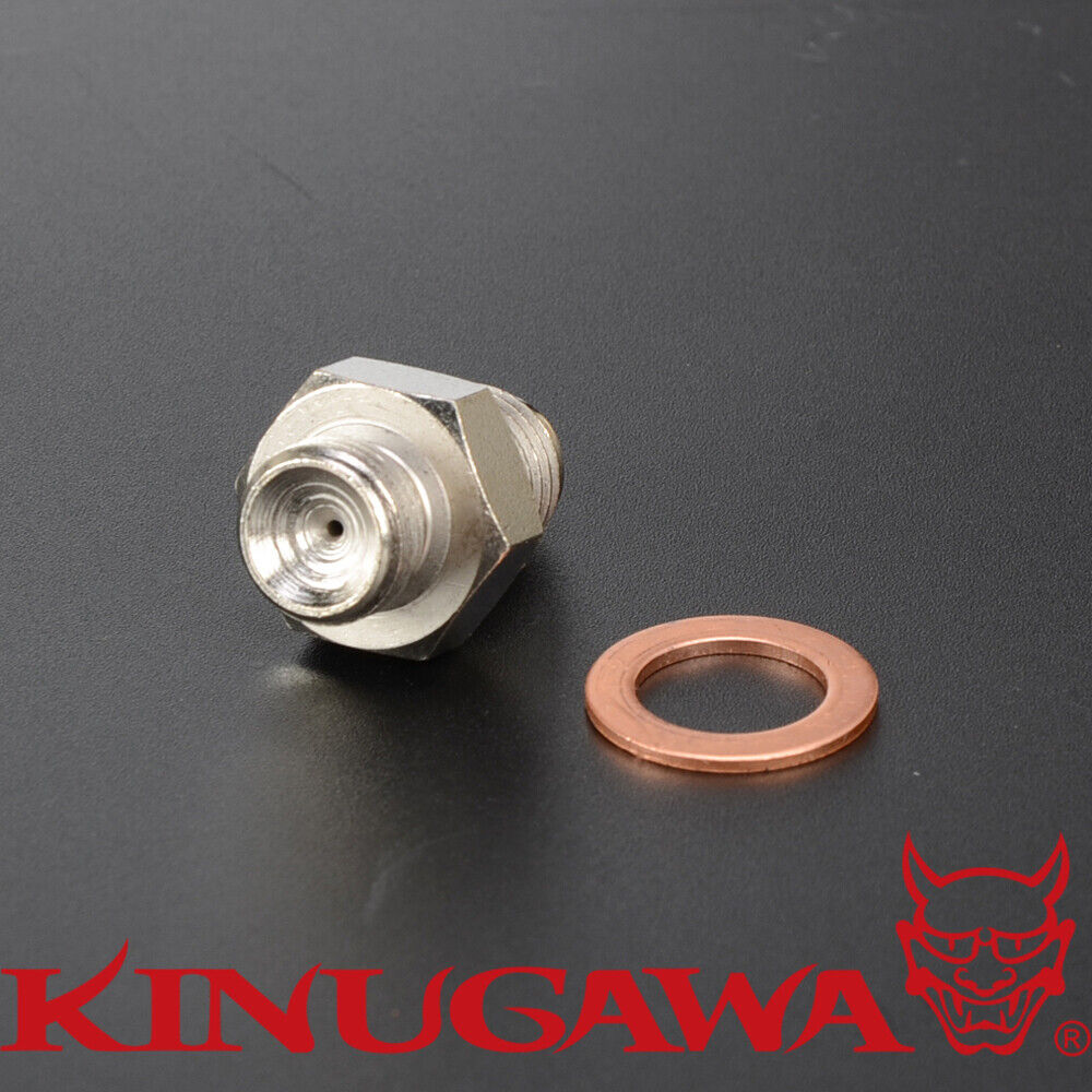 -4AN Turbo Oil Feed Adapter Fitting Garrett Garrett GT25 GT28 GT30 GT35 JB 1.5mm