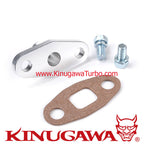 Billet Alumimum Turbo Oil Return Flange 10AN Garrett T3 T4 T04B T04E T04