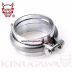 DIY Turbo 2.5" V-Band Turbo Dump Down Pipe Adapter & Clamp