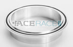 3.500" V-Band Assembly - Aluminum "Male + O-Ring/Female" Flanges, 304 Stainless Clamp