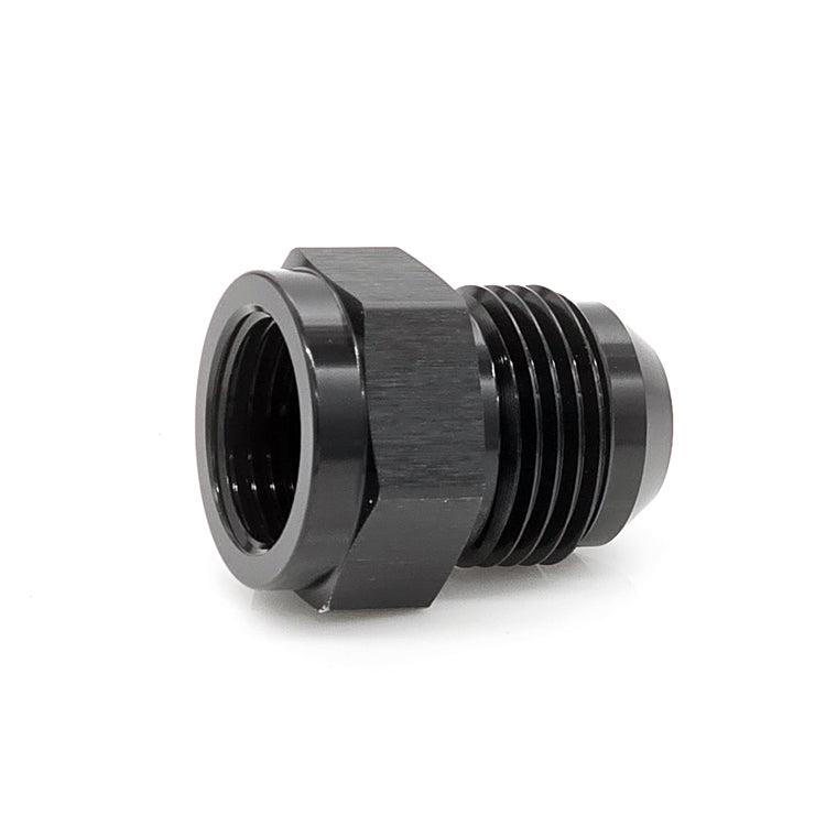 -10AN Female AN to -12AN Male AN Flare Expanding Adapter, Black Hard Anodized