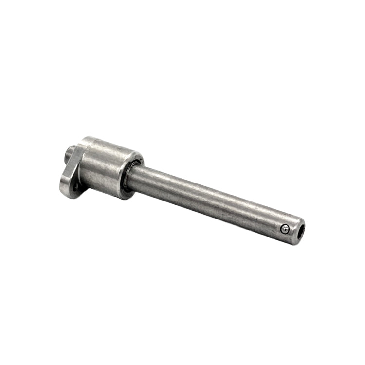 HD Clamp Assembly for 3.500" OD Tubing - Black Clamp, Aluminum/Stainless Flanges