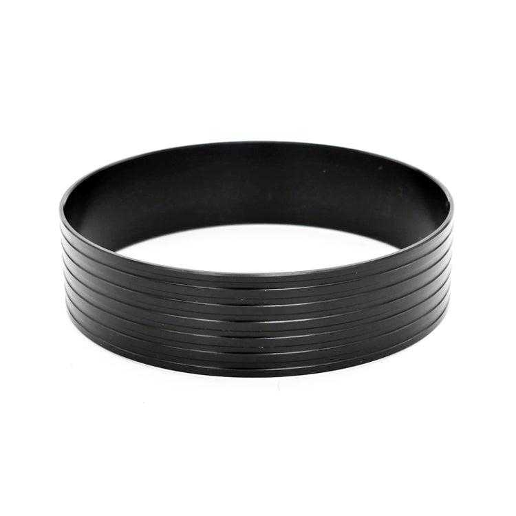 HD Clamp Assembly for 3.000" OD Tubing - Black Clamp, Aluminum/Stainless Flanges