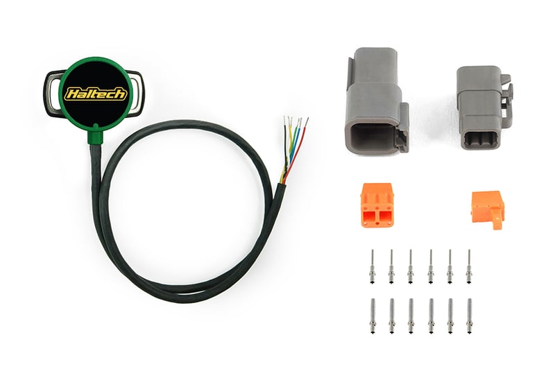Throttle Position Sensor - Contactless Dual Channel 8mm D-shaft - Drive by Wire compatible Length: 500mm cable length HT-010409