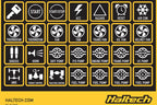CAN Keypad Label Set HT-011500