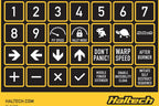 CAN Keypad Label Set HT-011500