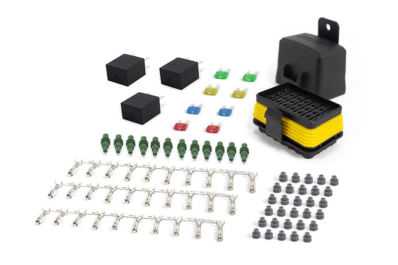 Haltech Waterproof Mini Fuse Relay Box HT-030103