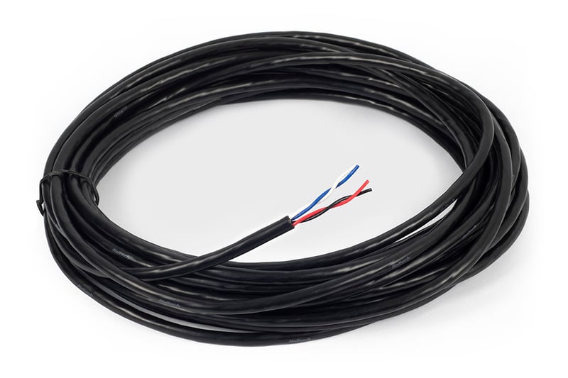 Cable - Multicore - 4 x 20AWG (Red/Black/White/Blue) - 10M (32') Length: 10M / 32ft HT-039204