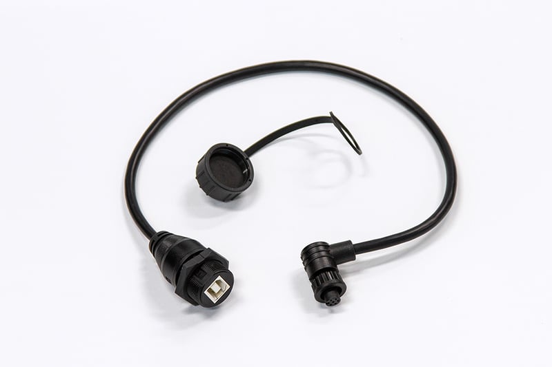 Waterproof (Type B) USB Extension Cable for Elite Pro Plug-in ECU / IC-7 Length: 400mm (16") HT-070013