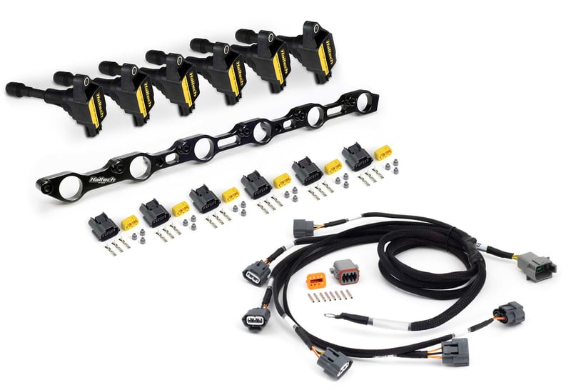 R35 Coil Conversion Kit for Toyota JZ- Includes bracket , coils, connectors and harness HT-120201