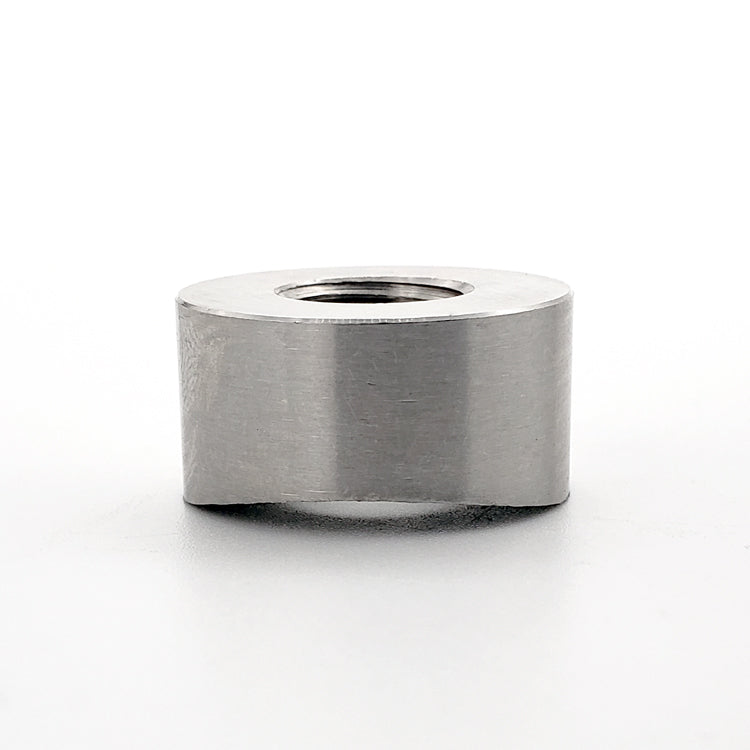 M12 x 1.25 O2 Sensor Bung - Coped for 1.500"-2.500" OD Tube - 6AL4V Grade 5 Titanium