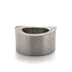 M18 x 1.5 O2 Sensor Bung - Coped for 3.000"-5.000" OD Tube - CP2 Titanium