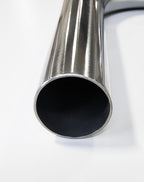2.375" 16ga 180° Mandrel Bend - (3.563" CLR / 6.000" Legs) - Polished OD - 304 Stainless