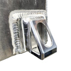 Weld On Mounting Bracket - 2" x 1.25" - Set of 2 - 6061 Aluminum