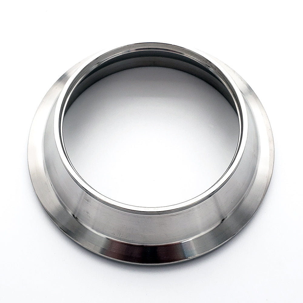 2.500" Reducing V-Band Flange "Female" 6061 Aluminum - Fits Quick Release Clamp