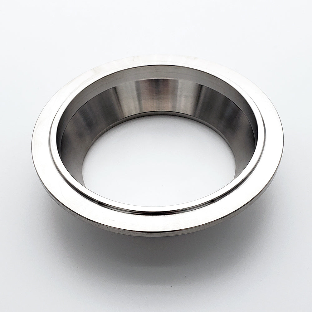 4.000" x 3.500" Reducing V-Band Assembly "Male/Female" 304 Stainless - Quick Release Clamp