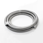 -10AN Stainless Steel Braided Flex Hose with Reinforced Rubber Liner - 10 Foot Length