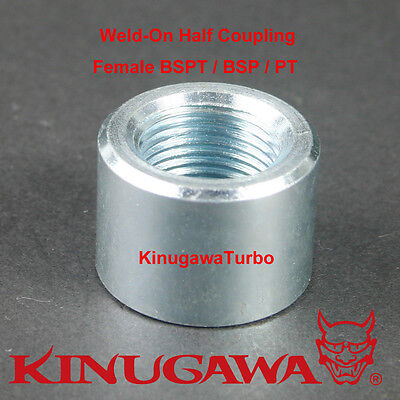 Forged Adapter Fitting Steel Weld-On Half Coupling 1/4" BSPT BSP PT C22-7