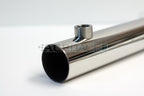 M12 x 1.25 O2 Sensor Bung - Coped for 1.500"-2.500" OD Tube - 304 Stainless